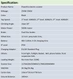 Hi-Flying M5 Pro Scooter Électrique avec Siège – Image 9