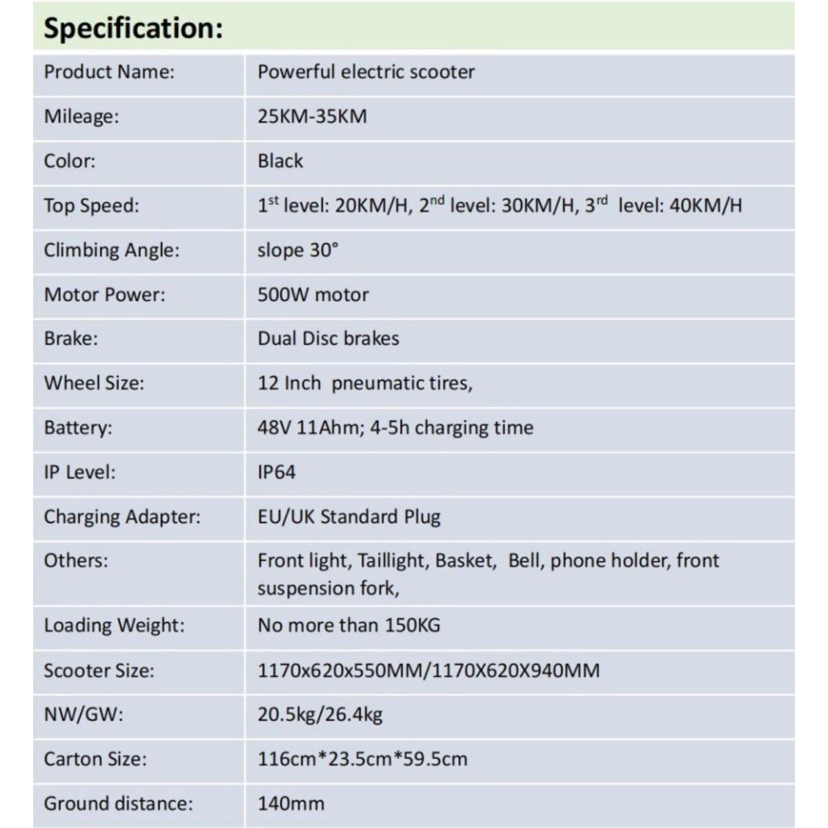 Hi-Flying M5 Pro Scooter Électrique avec Siège – Image 10
