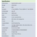 Hi-Flying M5 Pro Scooter Électrique avec Siège – Image 10