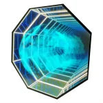 Ecran Miroir Infini avec Ventilateur Holographique 3D