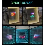 Ecran Miroir Infini avec Ventilateur Holographique 3D – Image 7
