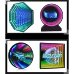 Ecran Miroir Infini avec Ventilateur Holographique 3D – Image 8