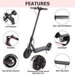 IEZWAY EZ6 Scooter Électrique Pliant avec Moteur 350W – Image 7