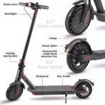 IEZWAY EZ6 Scooter Électrique Pliant avec Moteur 350W – Image 11