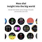 LIGE Montre de Santé Étanche Intelligente avec Mesure de la Fréquence Cardiaque et de la Pression Artérielle – Image 13