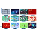 Système Ιnteractif de Projection Murale et au Sol en 3D avec de Nombreux Jeux – Image 9