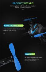 Drone Quadricoptère RC JJRC H48 avec Gyroscope à 4 Axes et Rotation de 360 degrés – Image 5