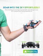 Drone Quadricoptère RC JJRC H48 avec Gyroscope à 4 Axes et Rotation de 360 degrés – Image 6