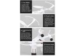JRRC H8 Mini LED Drone Quadricoptère avec Gyroscope de 6 axes – Image 6