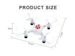 JRRC H8 Mini LED Drone Quadricoptère avec Gyroscope de 6 axes – Image 9
