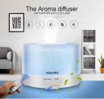 KBAYBO Distributeur de Huiles Essentielles et de Parfum avec Télécommande et Humidificateur à Ultrasons (500 ML) – Image 2