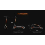 KuKirin G3 Pro Scooter Électrique Pliant avec 2 Moteurs 1200W – Image 5