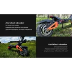 KuKirin G3 Pro Scooter Électrique Pliant avec 2 Moteurs 1200W – Image 14