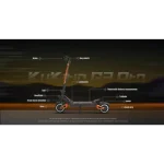 KuKirin G3 Pro Scooter Électrique Pliant avec 2 Moteurs 1200W – Image 15