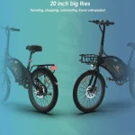 Kukirin V1 PRO Vélo Electrique Pliable avec Pneus Larges – Image 13