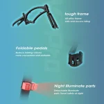 Kukirin V1 PRO Vélo Electrique Pliable avec Pneus Larges – Image 12