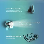 Kukirin V1 PRO Vélo Electrique Pliable avec Pneus Larges – Image 11