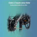 Kukirin V1 PRO Vélo Electrique Pliable avec Pneus Larges – Image 9