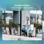 Kukirin V1 PRO Vélo Electrique Pliable avec Pneus Larges – Image 7