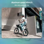 Kukirin V1 PRO Vélo Electrique Pliable avec Pneus Larges – Image 5