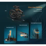 Kukirin V2 Vélo Electrique Pliable avec Pneus Larges – Image 8