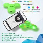 Fidget Spinner avec Lumière LED et Haut-parleur Bluetooth – Image 3