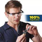Lunettes de Presbytie avec 2 Lumières LED et Grossissement 160% – Image 3