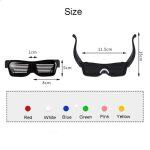 Lunettes LED Magiques pour la Fête avec Bluetooth et Contrôle des Applications – Image 4
