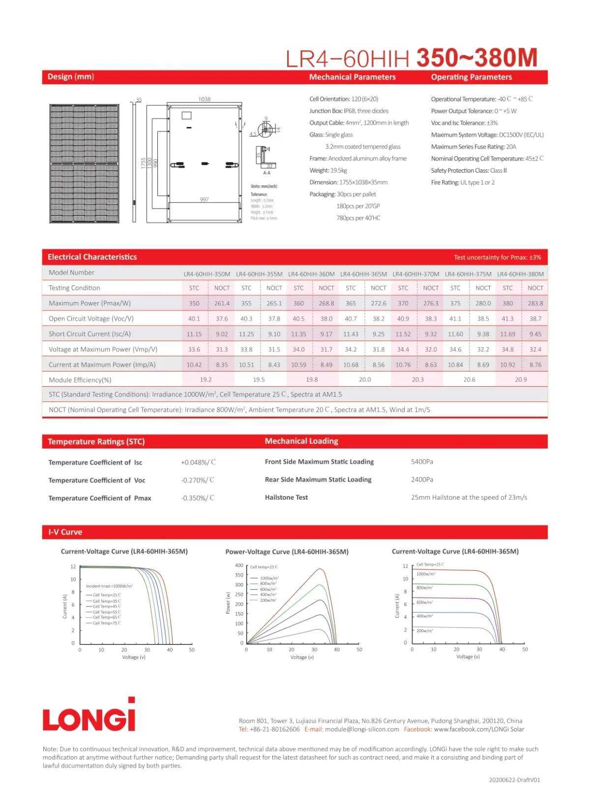 Longi Panneau Solaire 370 Watt LR4-60 HPH-370M Cadre Noir – Image 4