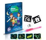 Barre à dessin phosphorescente