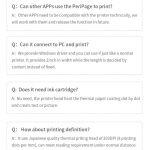 Mini Portable Bluetooth Imprimante pour Smartphones – Image 13