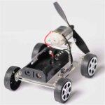 Mini Voiture de Vent de Robot – DIY Kit de Bricolage