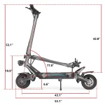 Nanrobot N6 Trotinette Εlectrique Pliante avec Deux Moteurs de 1 000 W (2 000 W) – Image 9