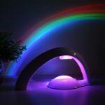 Veilleuse LED - Projecteur arc-en-ciel