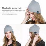Casquette d'Hiver Intelligent avec Bluetooth sans Fil et a mains Libres – Image 4