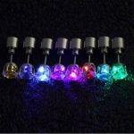 Boucles d'Oreilles LED qui Clignotent avec de la Pierre de Zircone Cubique – Image 2