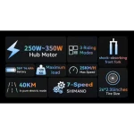 OneSport OT18 Vélo de Ville Electrique – Image 7