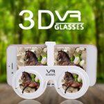 3D Lunettes de Réalité Virtuelle Pliables pour Smartphones 4.0 "-6.5" – Image 2