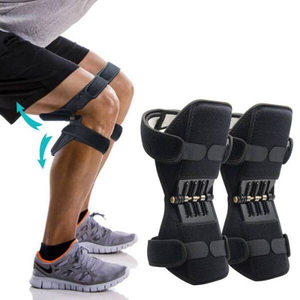 Powerknee Strap - Μachine Anti-Gravité et de Support de Genou avec Ressorts