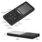RUIZU MP4 Lecteur Vidéo et Musique avec écran LCD 1,8 pouces – Image 6