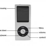 Lecteur vidéo MP4 mince avec écran LCD 1,8 pouces