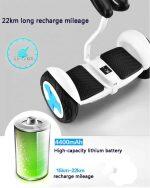 FLJ Hoverboard Electrique d’ Équilibrage Intelligent avec de Controle Bluetooth – Image 3