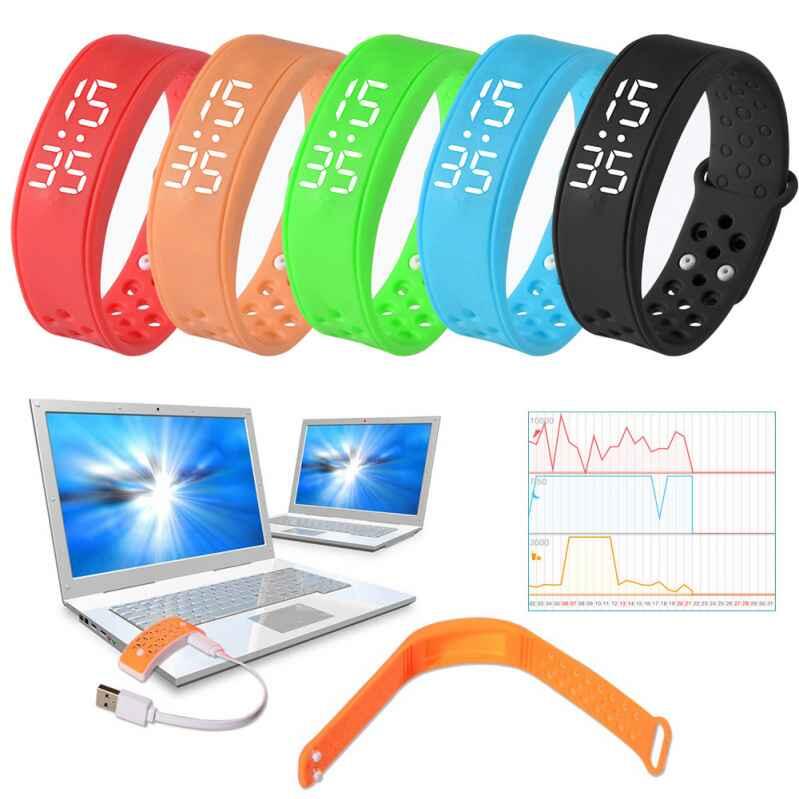 SMART-PEDOMETER-BRACELET9_799x799 W5 Bracelet – Montre Intelligent de Santé et de Sport – Image 1
