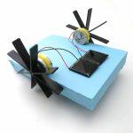 Navire Educatif Solaire avec Hélices