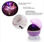 Etoiles et Lune - Projecteur Nocturne Rotatif – Image 6