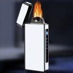 Briquet Plasma Flamme Arc Chargé par Câble USB – Image 9