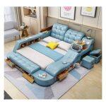 Lit de Massage Multifonctionnel Intelligent avec Haut-Parleurs Bluetooth et Bureau – Image 11