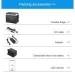 Alpicool Mini Réfrigérateur Portable Rechargeable à Énergie Solaire - Série ECX (30L/40L/50L) – Image 7