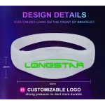 Bracelet LED Activé par le Son avec Télécommande – Image 2