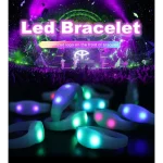 Bracelet LED Activé par le Son avec Télécommande – Image 3